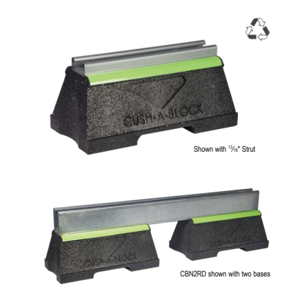 Base W/2-7/16", Pre-Galv. Chan