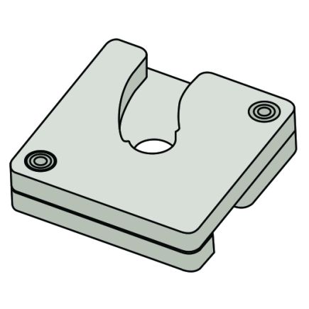 1/2" Square Nut