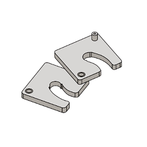 scissor square washer nut