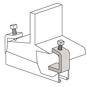 W5717 Series | Channel Thick Flange Beam Clamp