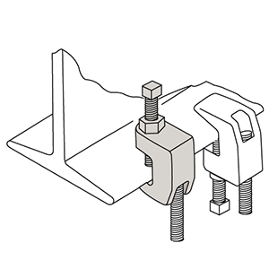 W5718 Series | Malleable Wedge "C" Type Clamps