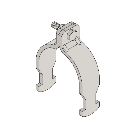 WESANCO 1/2" PU RIGID CLAMP WITH PU FASTENER